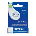 Nivea Essential Care Lip Care Cream - Long-Lasting Moisturizing Lip Balm for Dry Lips, Dermatologically Approved