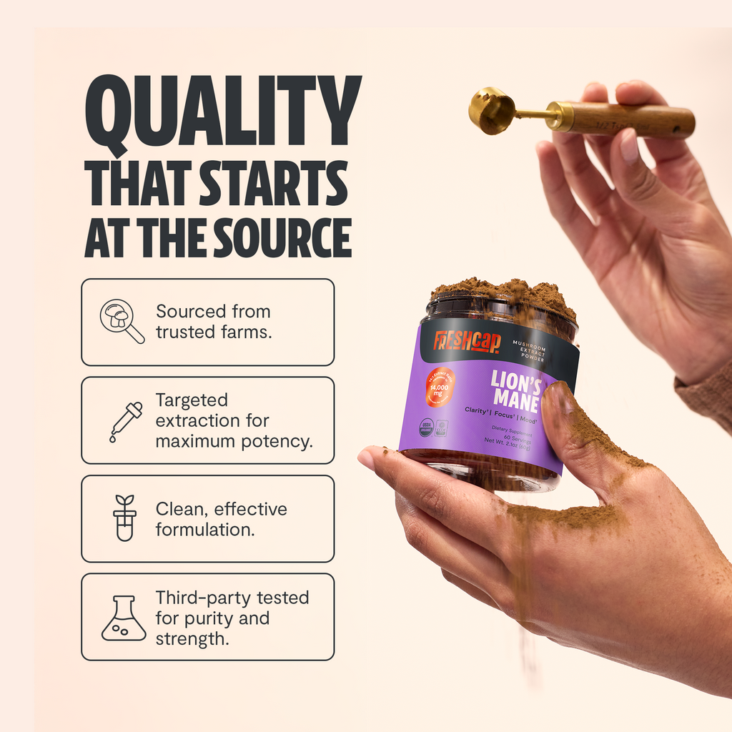 Organic Lion’s Mane Mushroom Powder