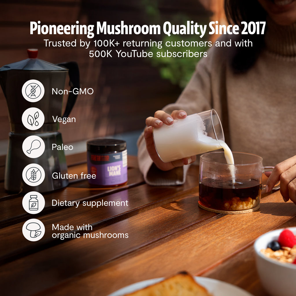 Organic Lion’s Mane Mushroom Powder