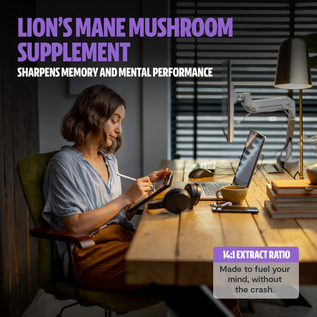 Organic Lion’s Mane Mushroom Powder