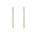 SKYLER GOLD TENNIS DROP EARRINGS