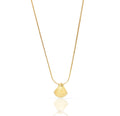 HOLLY DAINTY GOLD SEA SHELL PENDANT NECKLACE