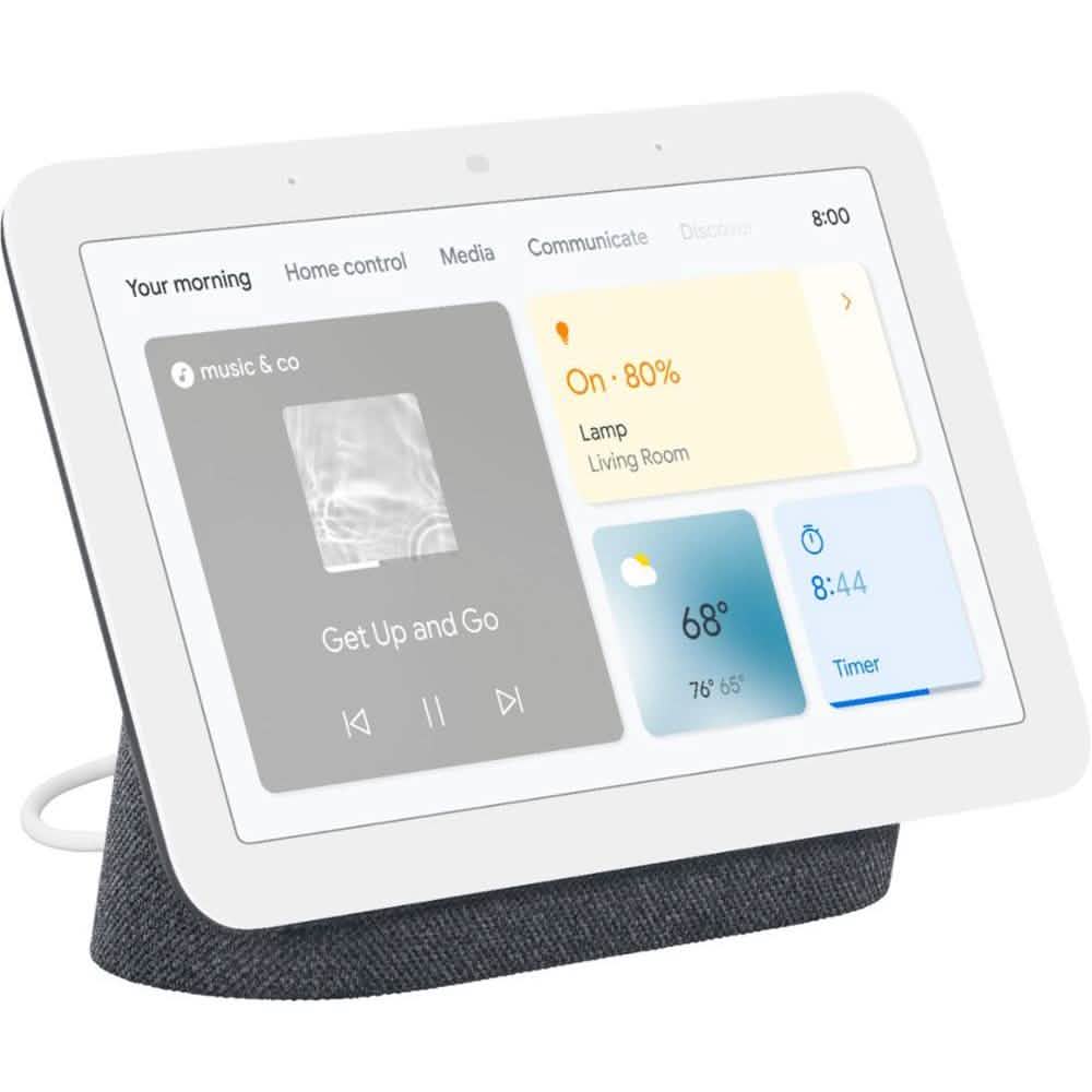 Google Nest Hub 2nd Gen Smart Display with Google Assistant (Charcoal)