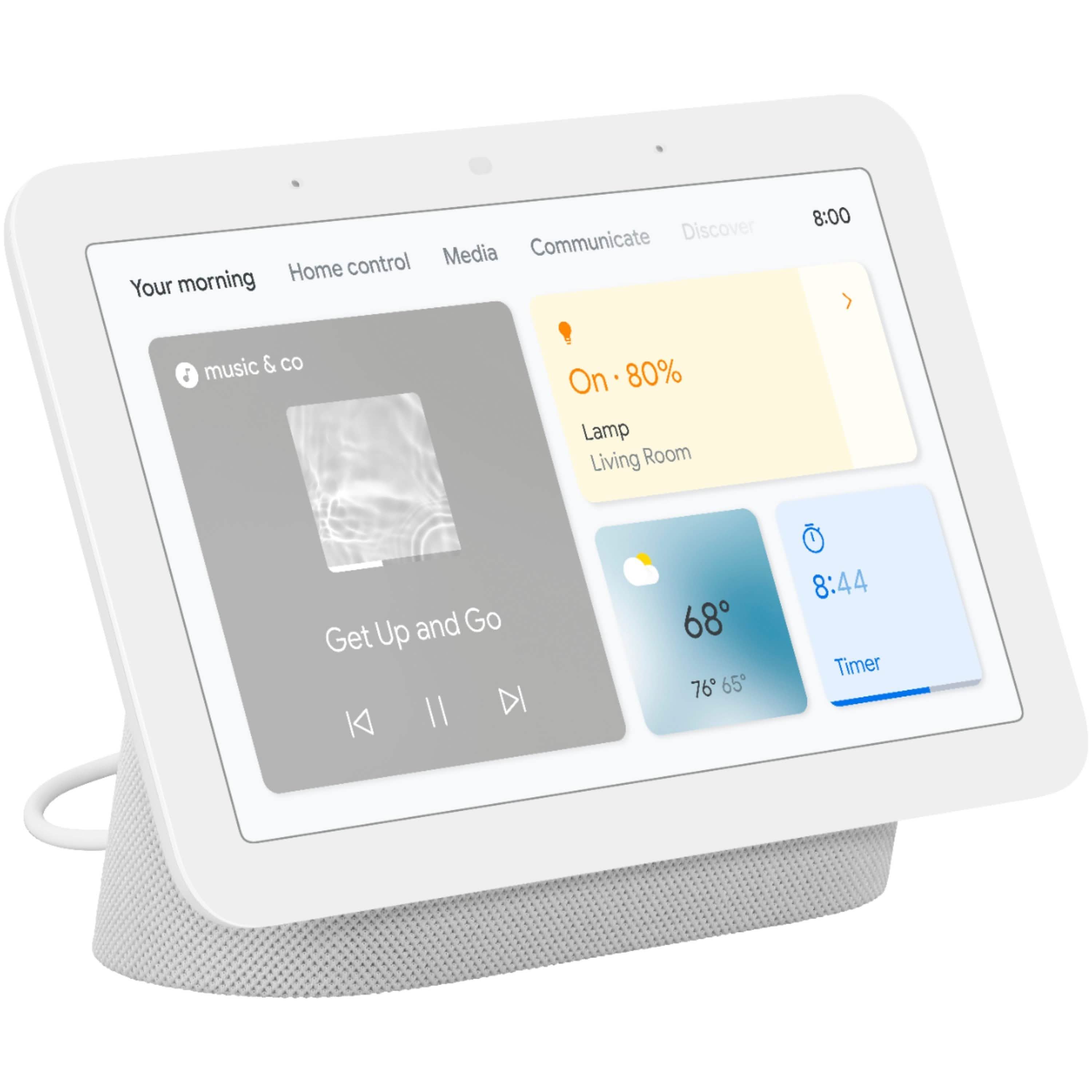 Google Nest Hub with Google Assistant 2nd Gen (Chalk)