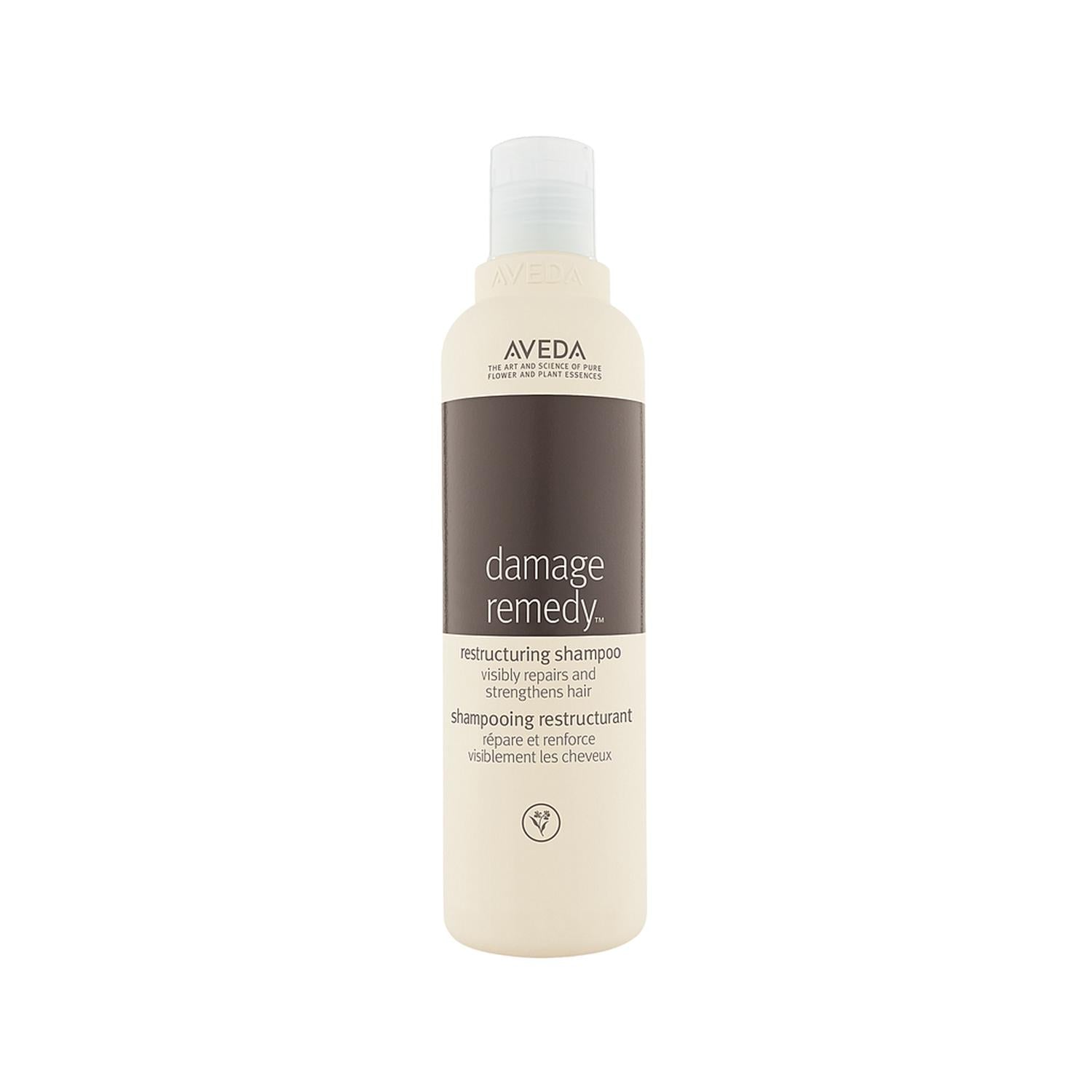 Aveda Damage Remedy Restructuring Shampoo - Repairs Damaged Hair, Natural Hair Care, 8.45 fl oz