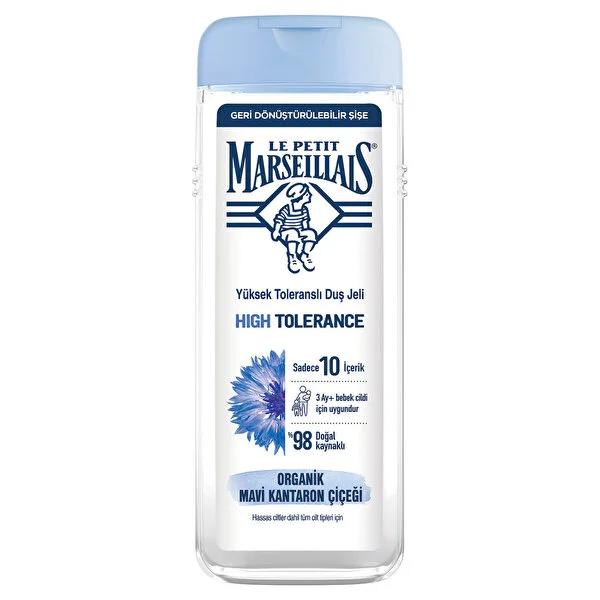 Le Petit Marseillais Natural Shower Gel for Sensitive Skin - 98% Natural Ingredients, Sulfate-Free & Eco-Friendly Packaging