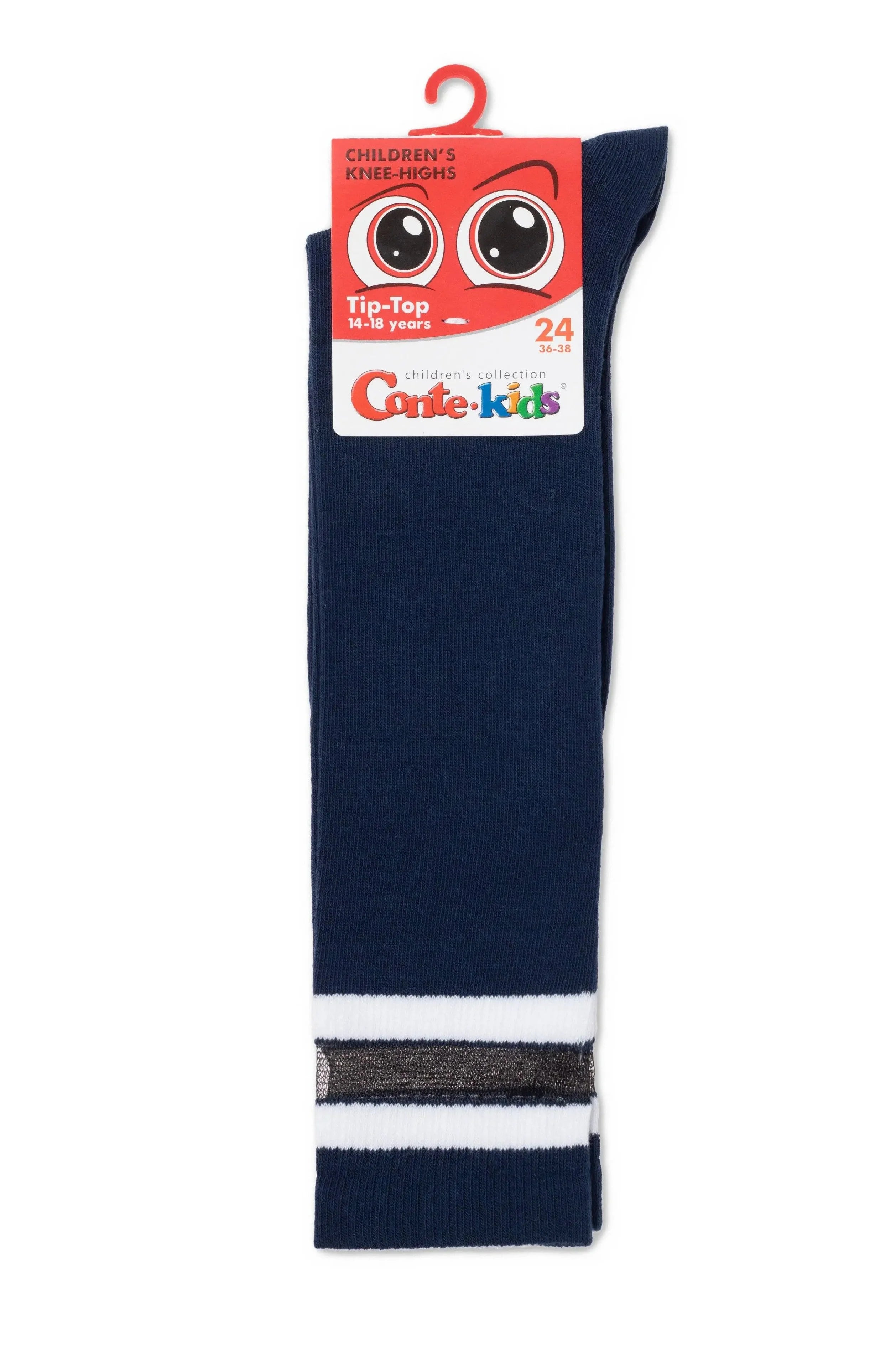 Conte-Kids Classic Cotton Knee-High Socks - Tip-Top 049