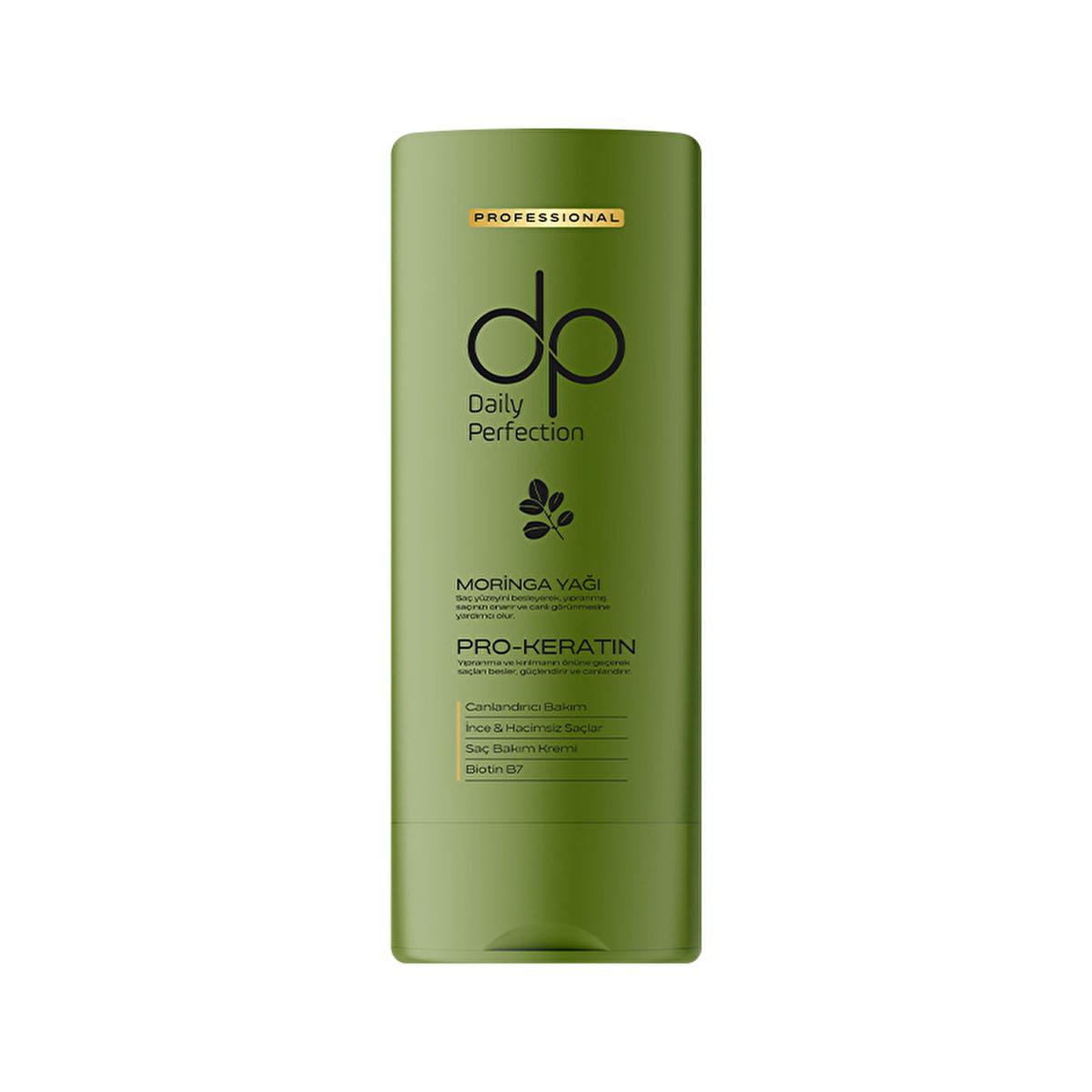 Dp Moringa Hair Conditioner: Revitalize Thin Hair, Repair Damage, Pro-Keratin & Biotin - Natural Volumizing Formula