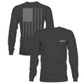 HOOey Liberty Roper ( Charcoal ) - Mens Long Sleeve T-Shirt (Closeout)