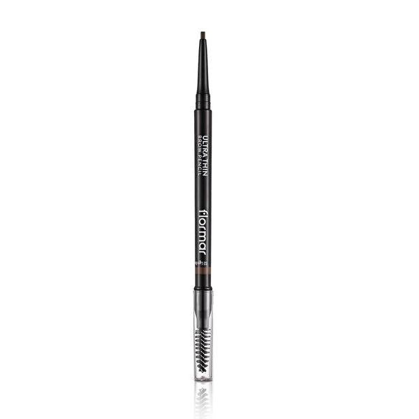 Flormar Ultra Thin Brow Pencil - Waterproof, Precise Eyebrow Definition for Long-Lasting Wear