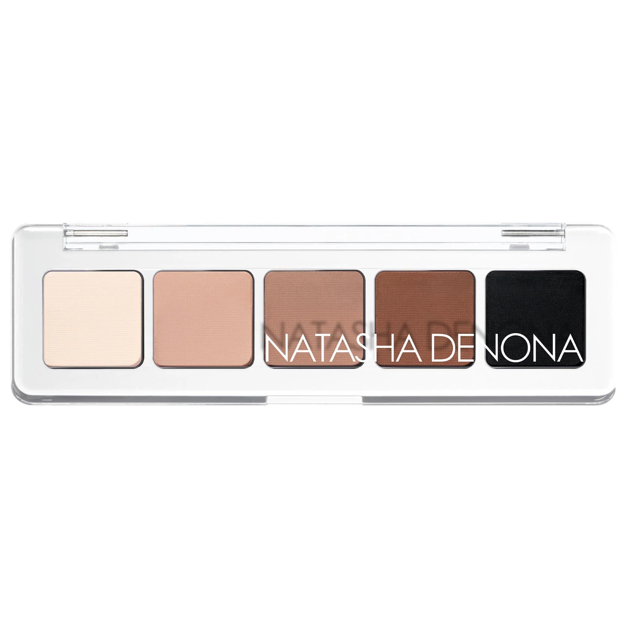 NATASHA DENONA Mini Eye Sculpt Eyeshadow Palette - Matte, Neutral Shades for Everyday to Dramatic Looks