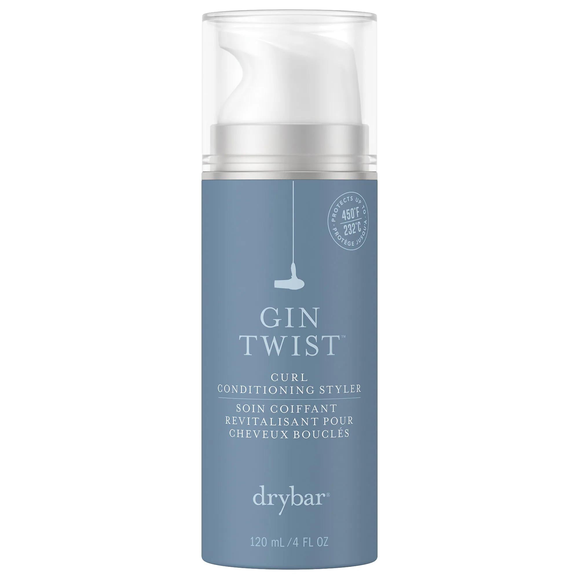 Gin Twist Leave-In Conditioning Styler - Enhances Curls, Heat Protectant up to 450°F
