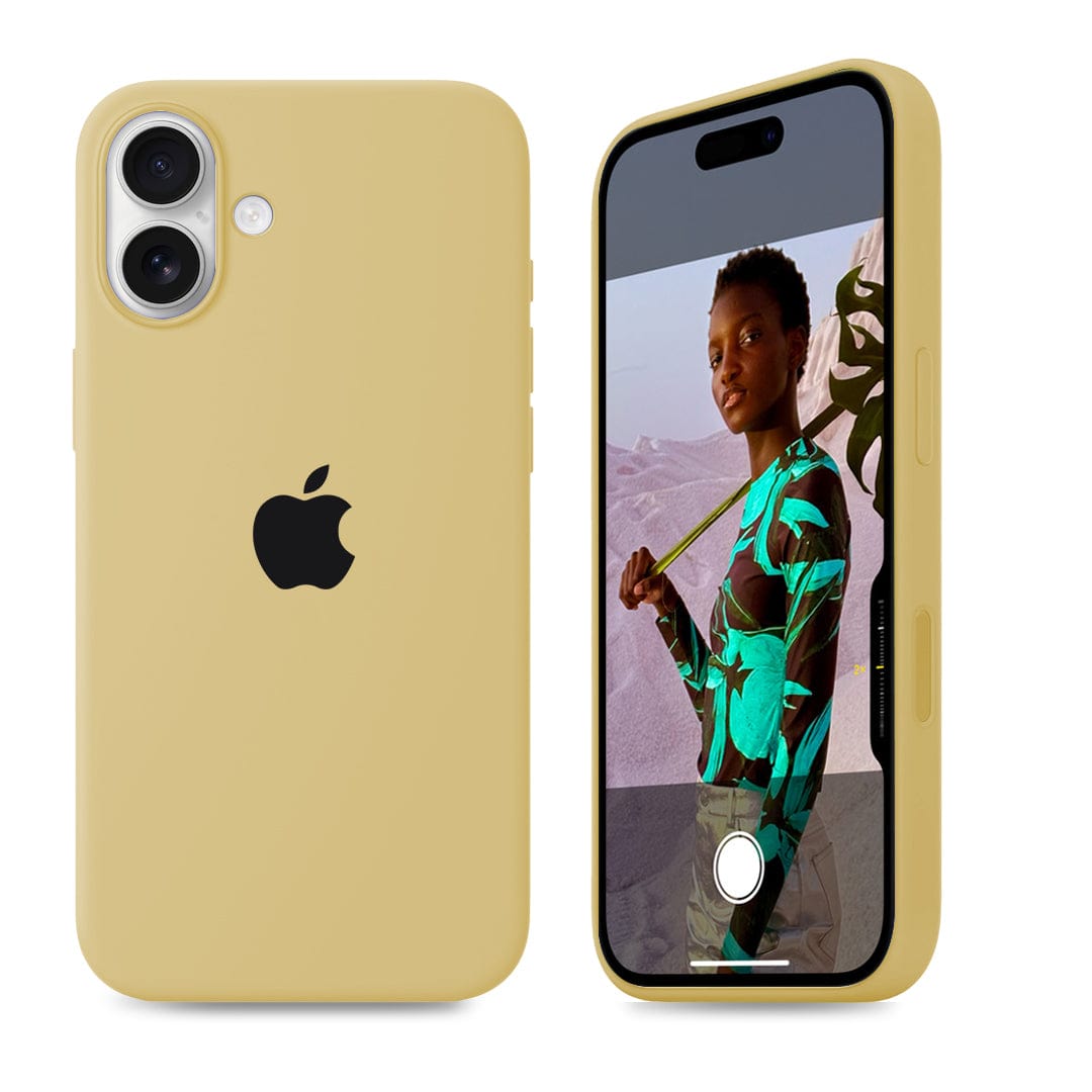 iPhone Silicone Case (Golden)