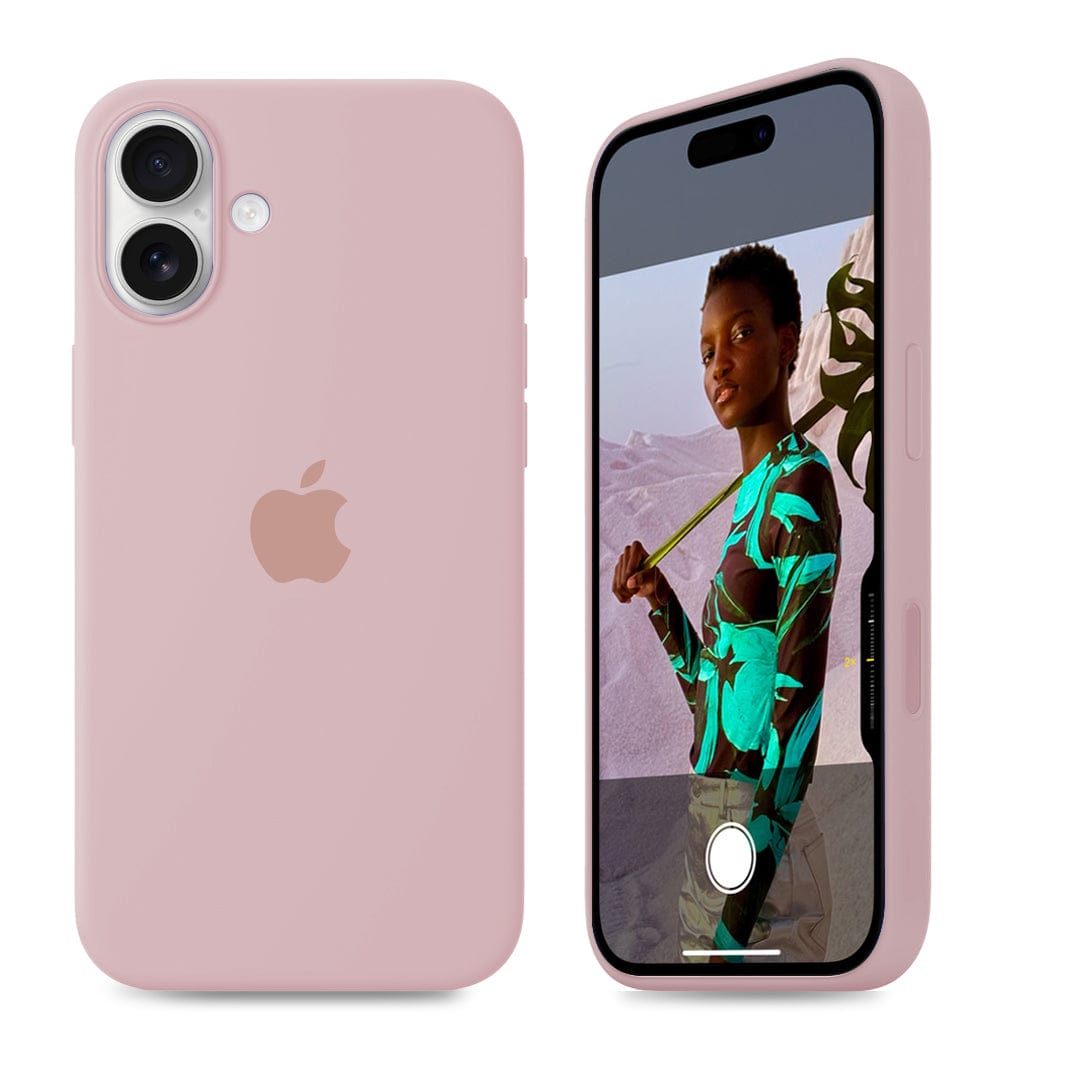 iPhone Silicone Case (Pink Sand)