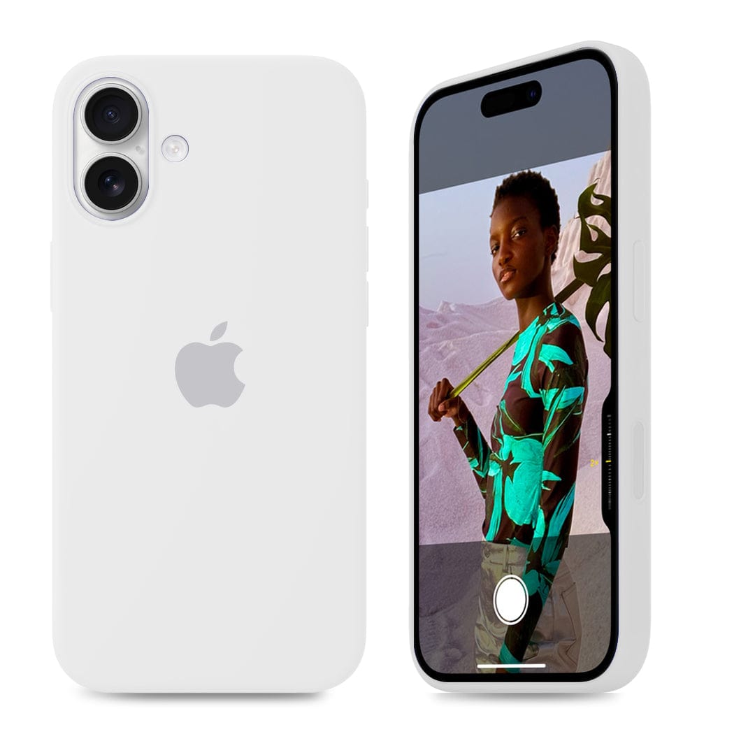 iPhone Silicone Case (White)