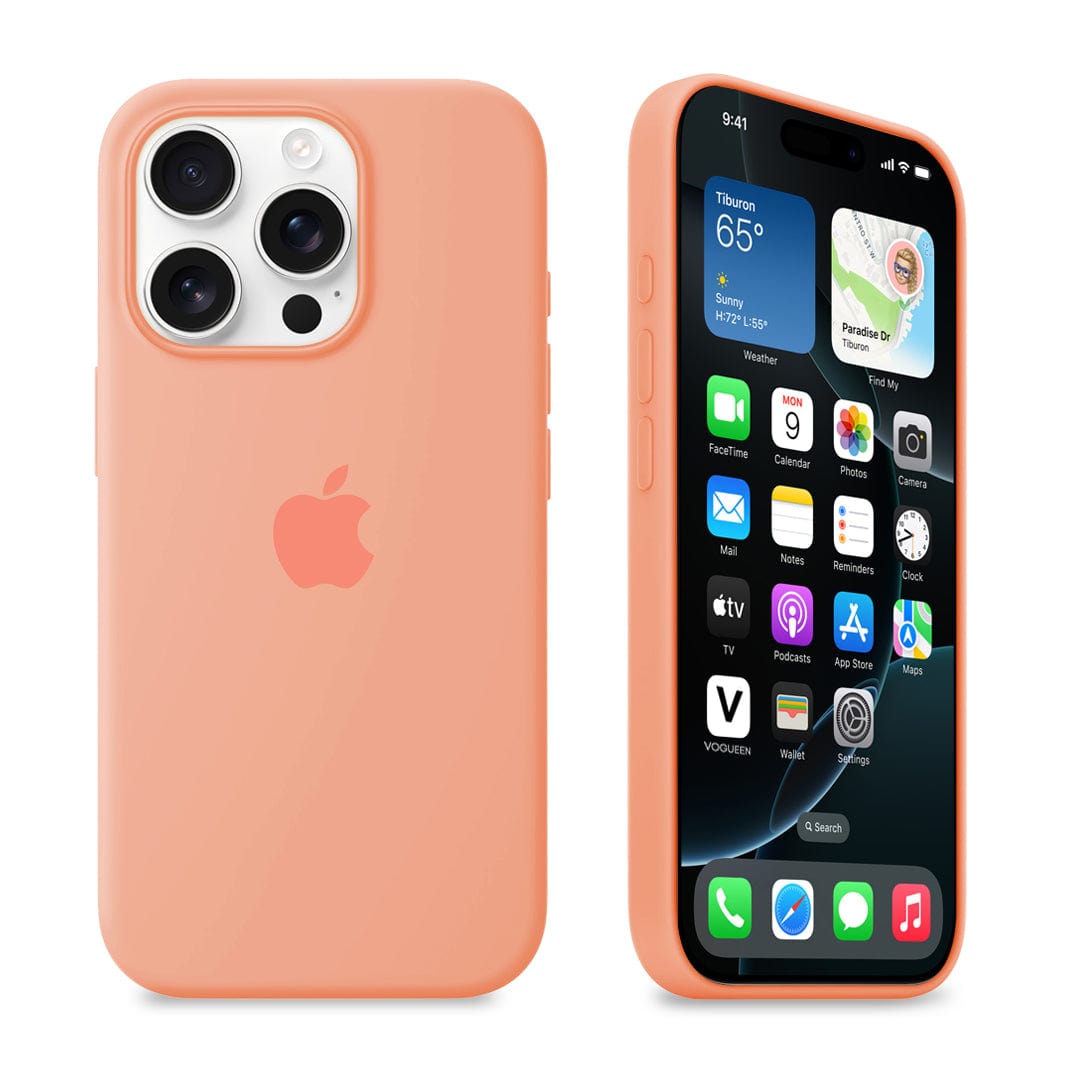 iPhone Silicone Case (Begonia)