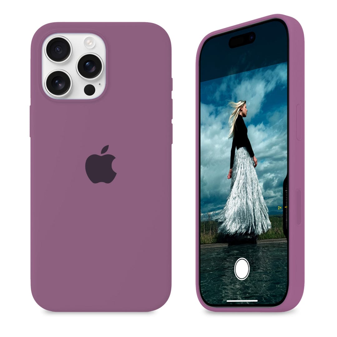 iPhone Silicone Case (Blackcurrant)