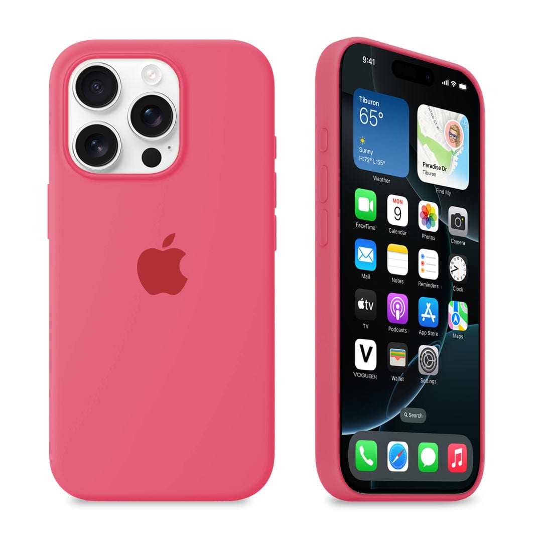 iPhone Silicone Case (Pink Citrus)