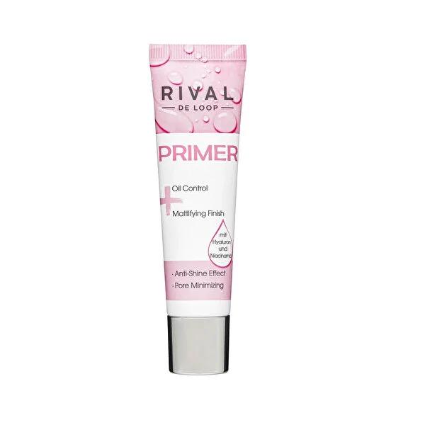 Rival de Loop Primer Oil Control 30 ml - Matte Finish Makeup Primer with Hyaluronic Acid & Niacinamide