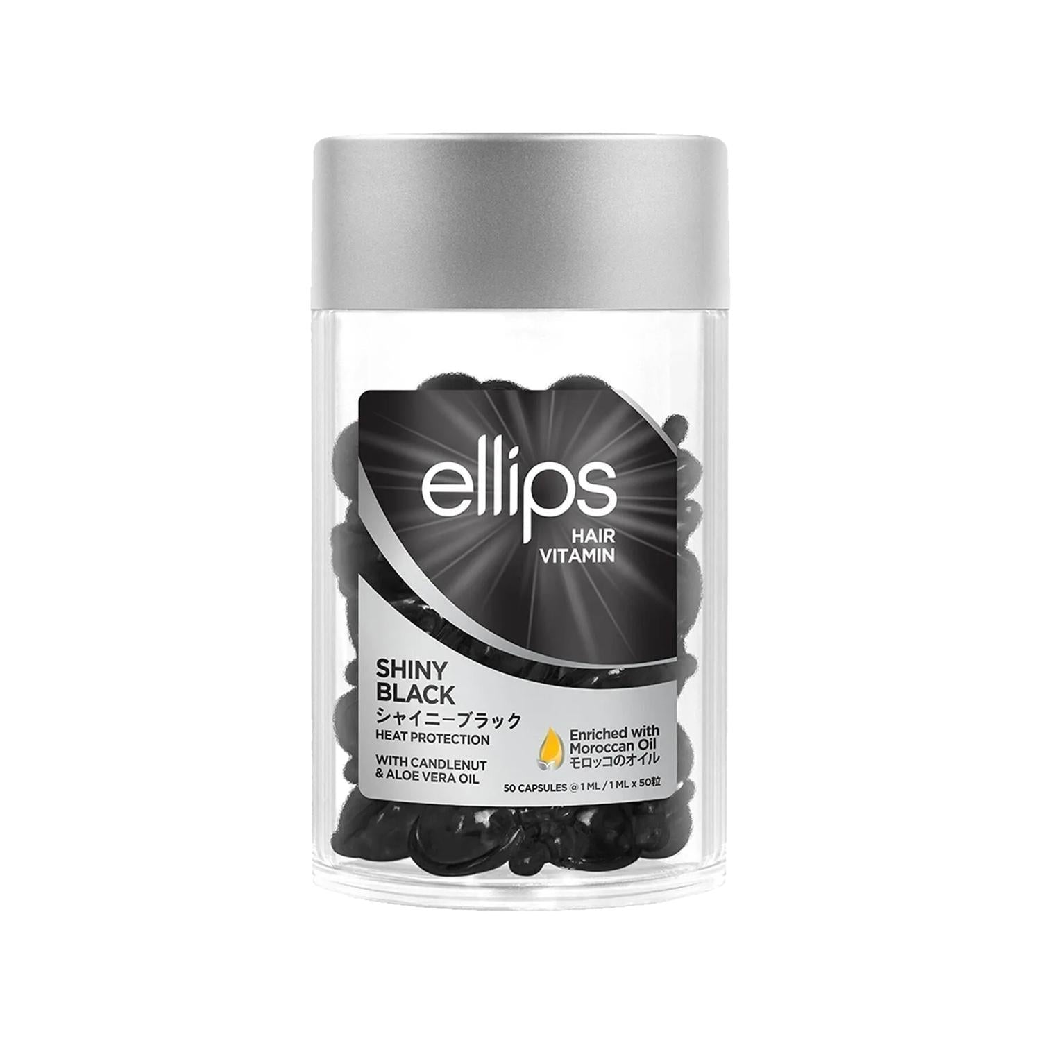 Ellips Hair Vitamin Supplement for Black Hair - 50 Capsules for Shine & Nourishment