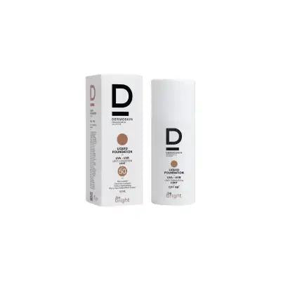 Dermoskin Be Bright SPF50+ Liquid Foundation 33ml - Natural Coverage with Sun Protection