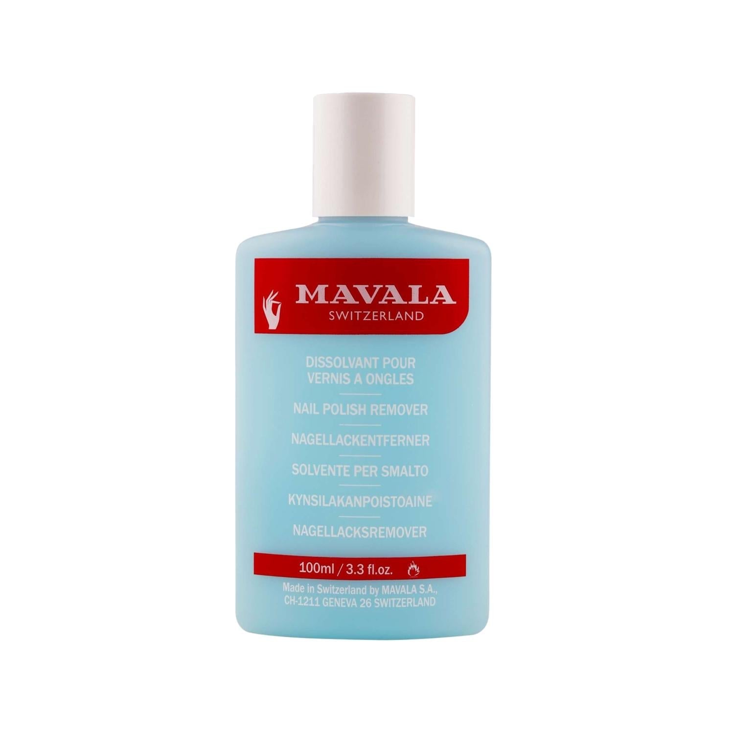 Mavala Gentle Nail Polish Remover - Soft Formula, 3.38 fl oz