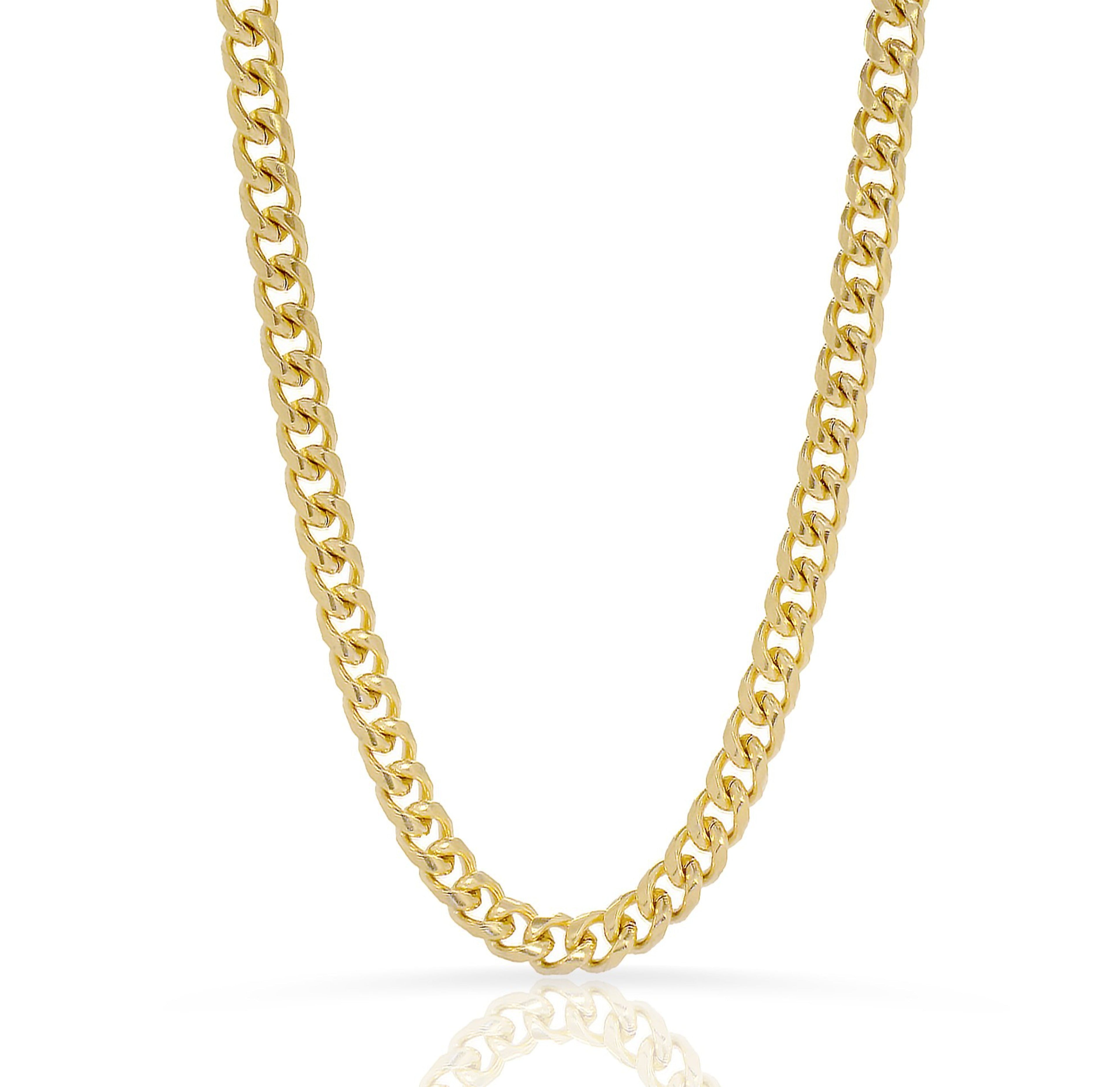 MASON GOLD CUBAN CHAIN NECKLACE