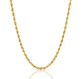 RONNIE GOLD ROPE CHAIN NECKLACE