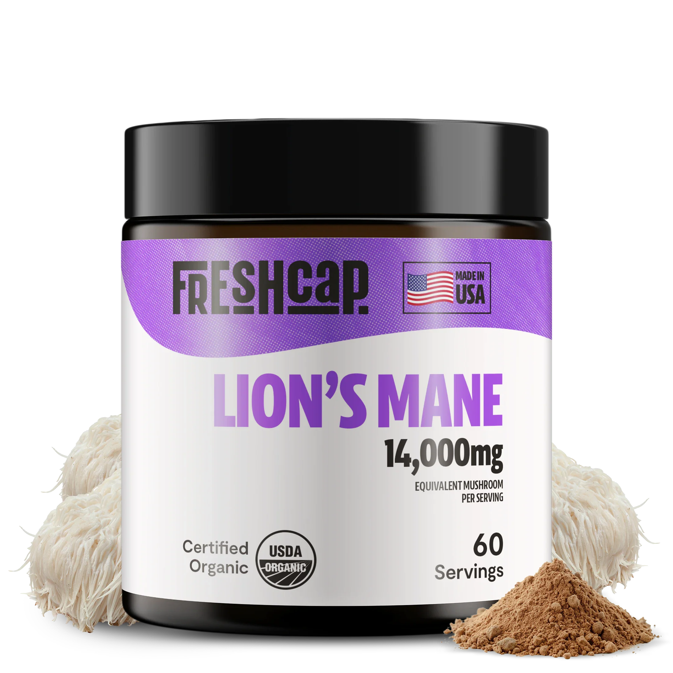 Organic Lion’s Mane Mushroom Powder