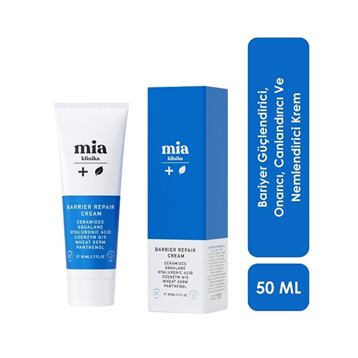 Mia Klinika Nourishing & Revitalizing Facial Cream: Soothe Redness, Strengthen Skin Barrier, Intense Hydration - Sensitive Skin Care