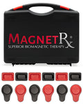 Biomagnetic Therapy Magnet Kit — Ferrite & Leather (12 Mixed Units)