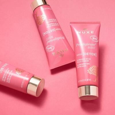 Nuxe Prodigieuse Boost Glow Boosting Detox Mask: Vegan Facial Mask for Radiant & Bright Skin - 75ml