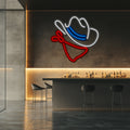 Western Metal Neon Wall Art- LN0177
