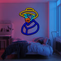 Van Gogh Metal Neon Wall Art- LN0254