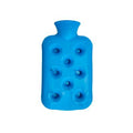 Fashy 0.5 Lt Honeycomb Hot Water Bottle - Non-Rubber, Odorless, Collapsible Heat Therapy for Menstrual Cramps & Muscle Pain Relief