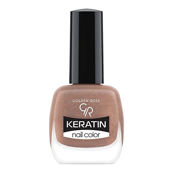 Golden Rose Keratin Nail Polish - Long-Lasting Color & Nourishing Formula | Golden Rose Oje Keratin Nail Color No:116