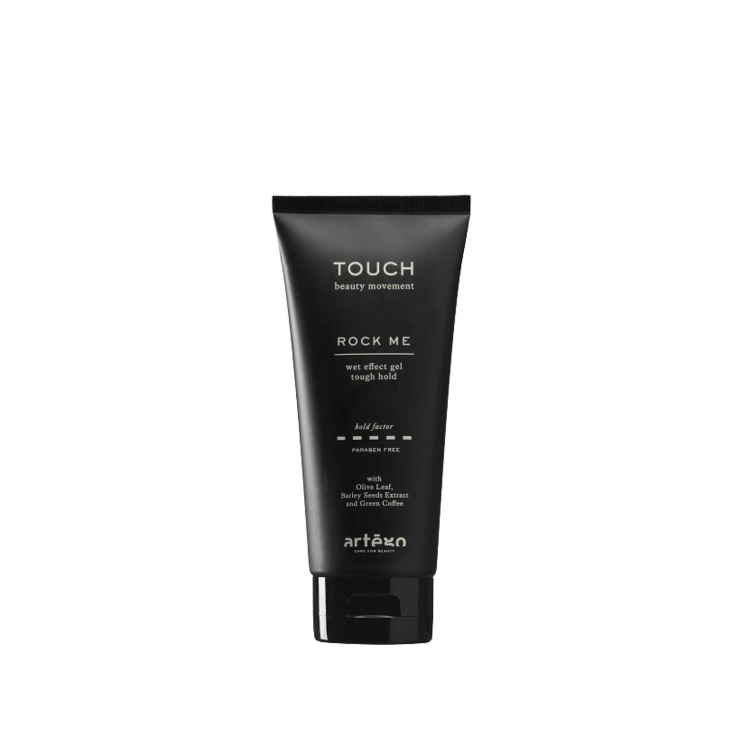 Artego Touch Rock Me Hair Styling Gel 200ml - Strong Hold, 6.76 fl oz