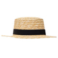 Eklips Plain Straw Hat Beige