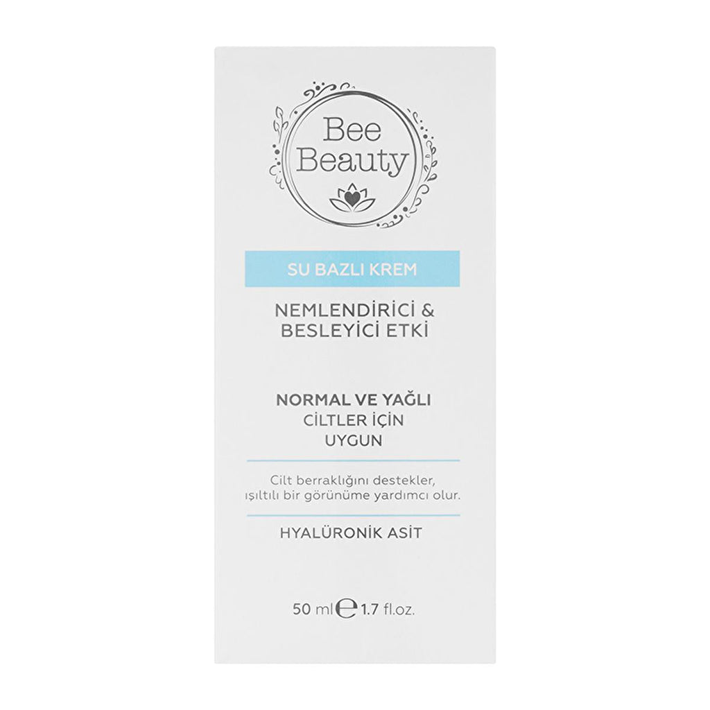 Bee Beauty Hyaluronic Acid Oil-Free Gel Cream: Intense Hydration, Radiant & Bright Skin, Strengthens Skin Barrier (1.69 fl oz)