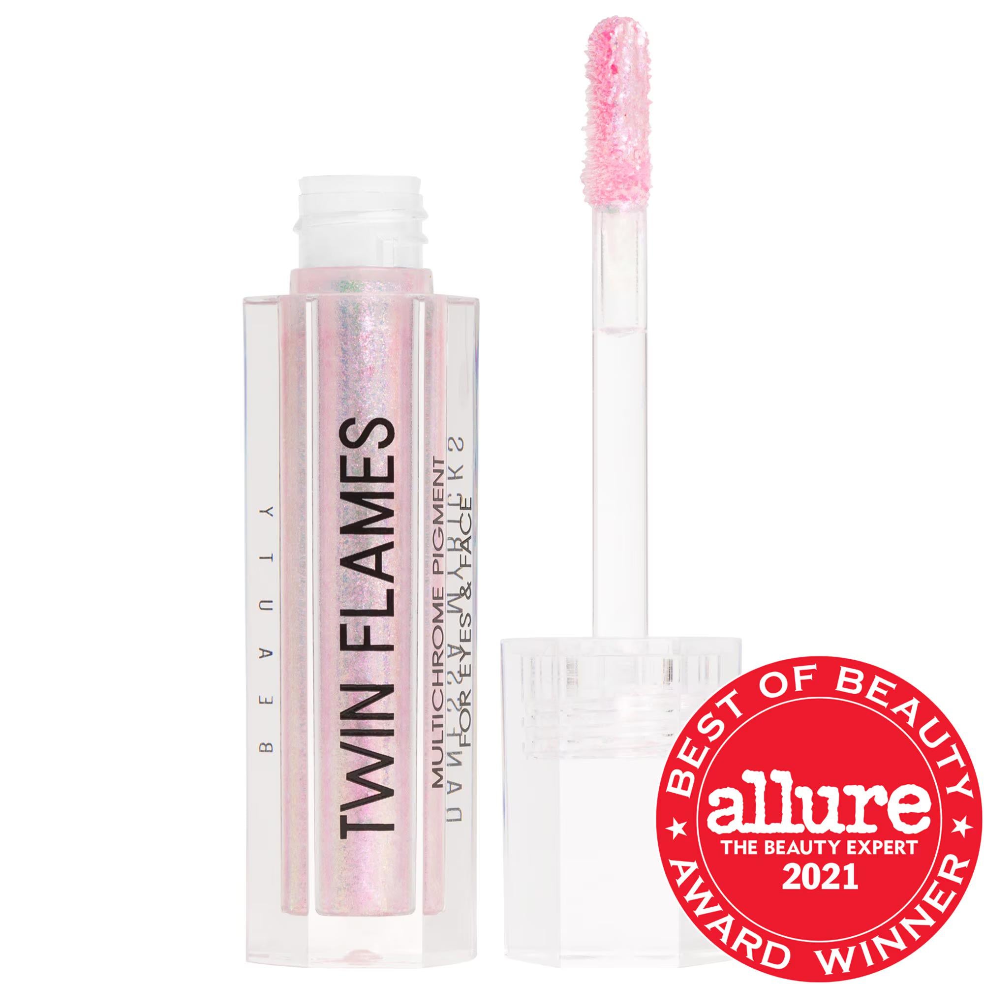 Twin Flames Liquid Eyeshadow - Dual Shade, Chrome Finish, Vegan & Cruelty-Free, Long-Lasting Color - Eyes, Lips & Cheeks