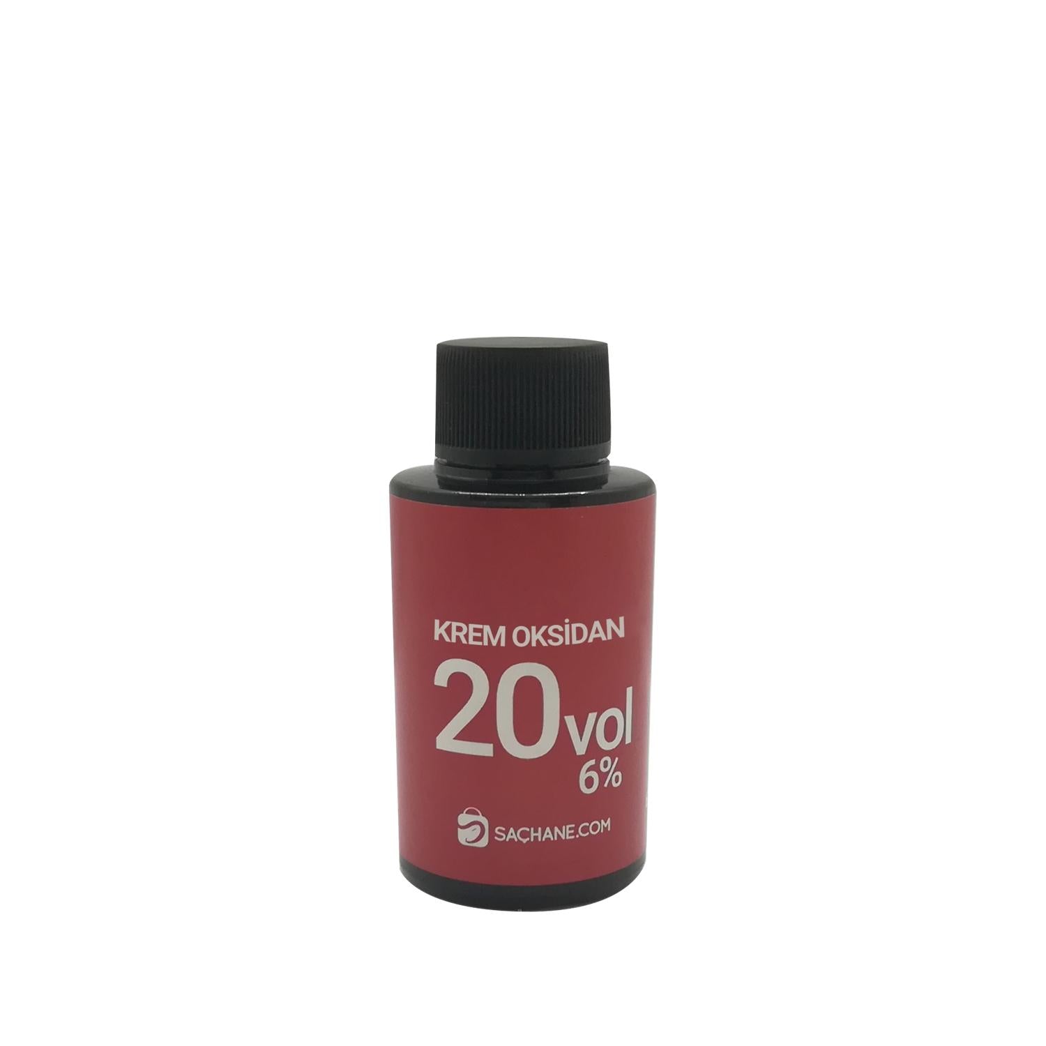 Oksidan - 6% 20 Vol. Hair Bleaching Cream for Professional Hair Coloring (60 ml)