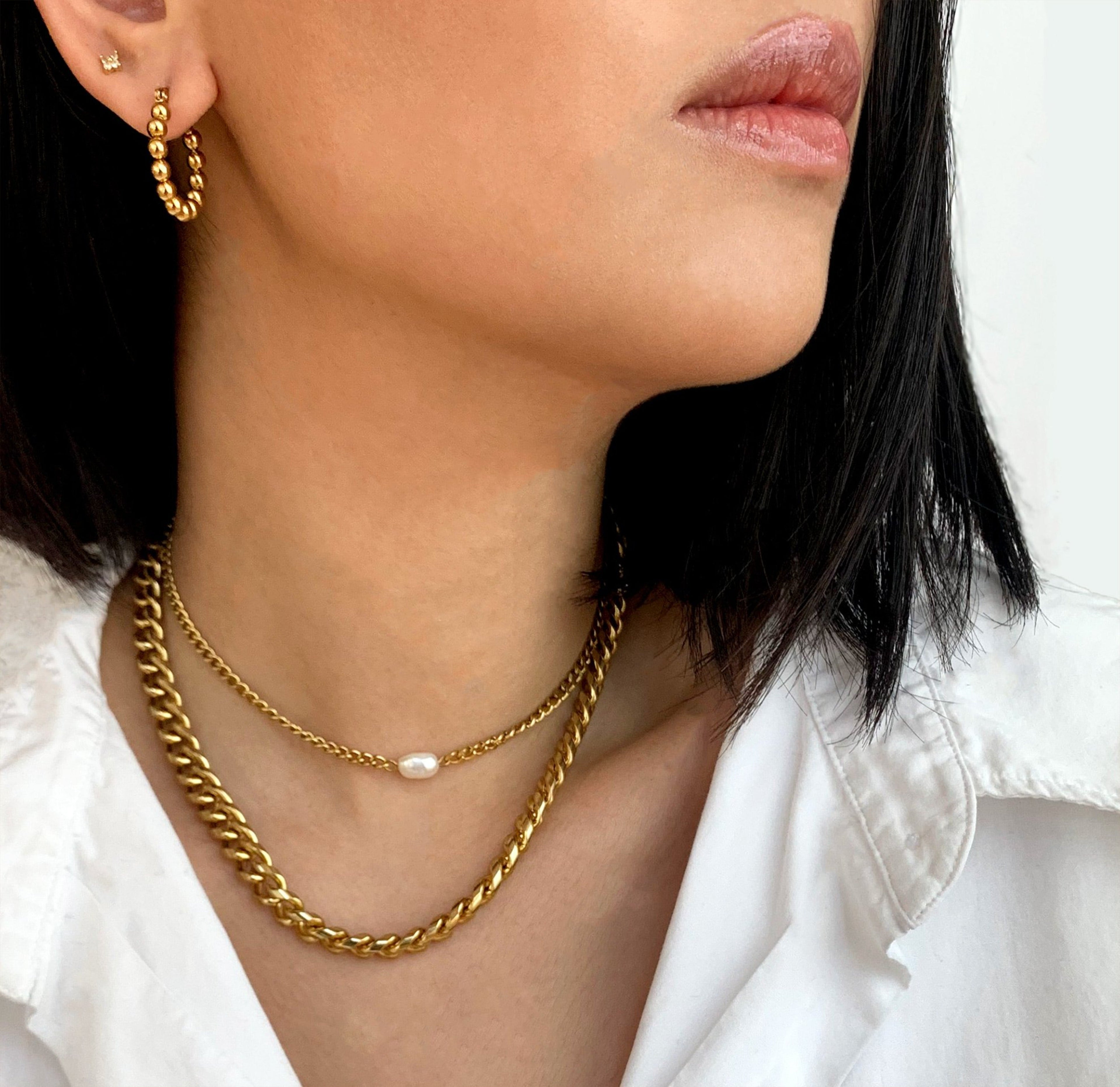 PIERRE PEARL CHOKER NECKLACE