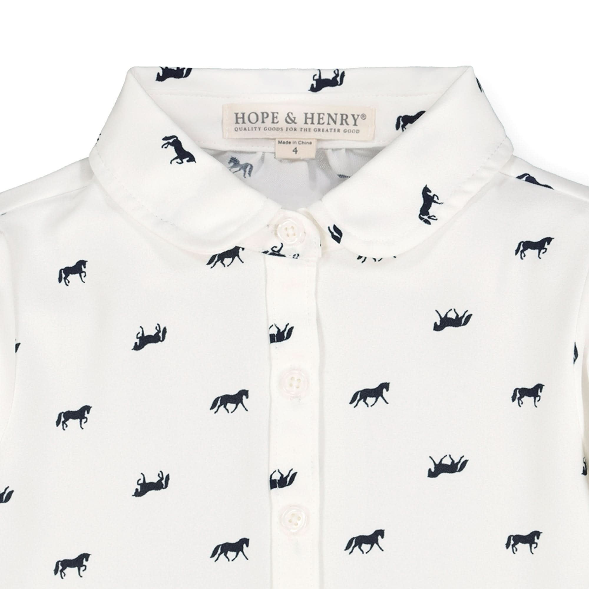 Peter Pan Collar Top - Baby