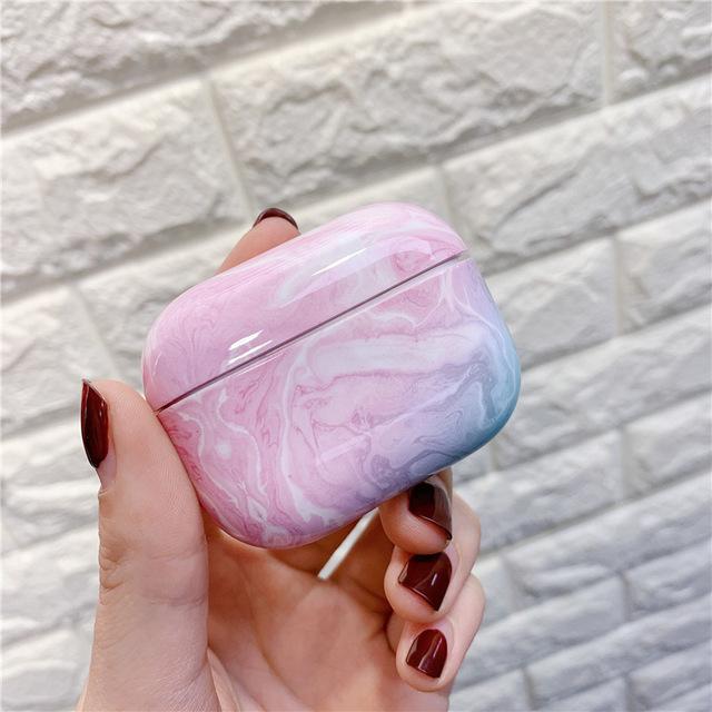 Fashion Luxury Marble Apple Airpods Case