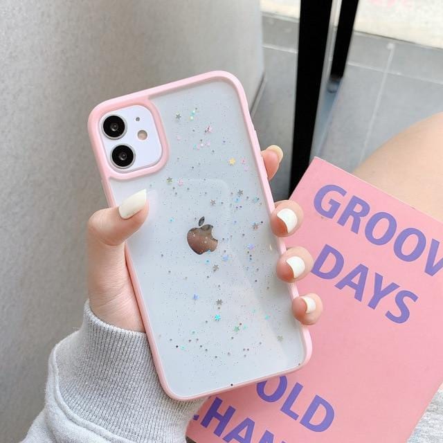 Glitter Star Sequins iPhone Case