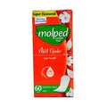 Molped: 60-Count Daily Panty Liners - Cottony Soft Comfort & Leakage Protection for Active Days & Nights