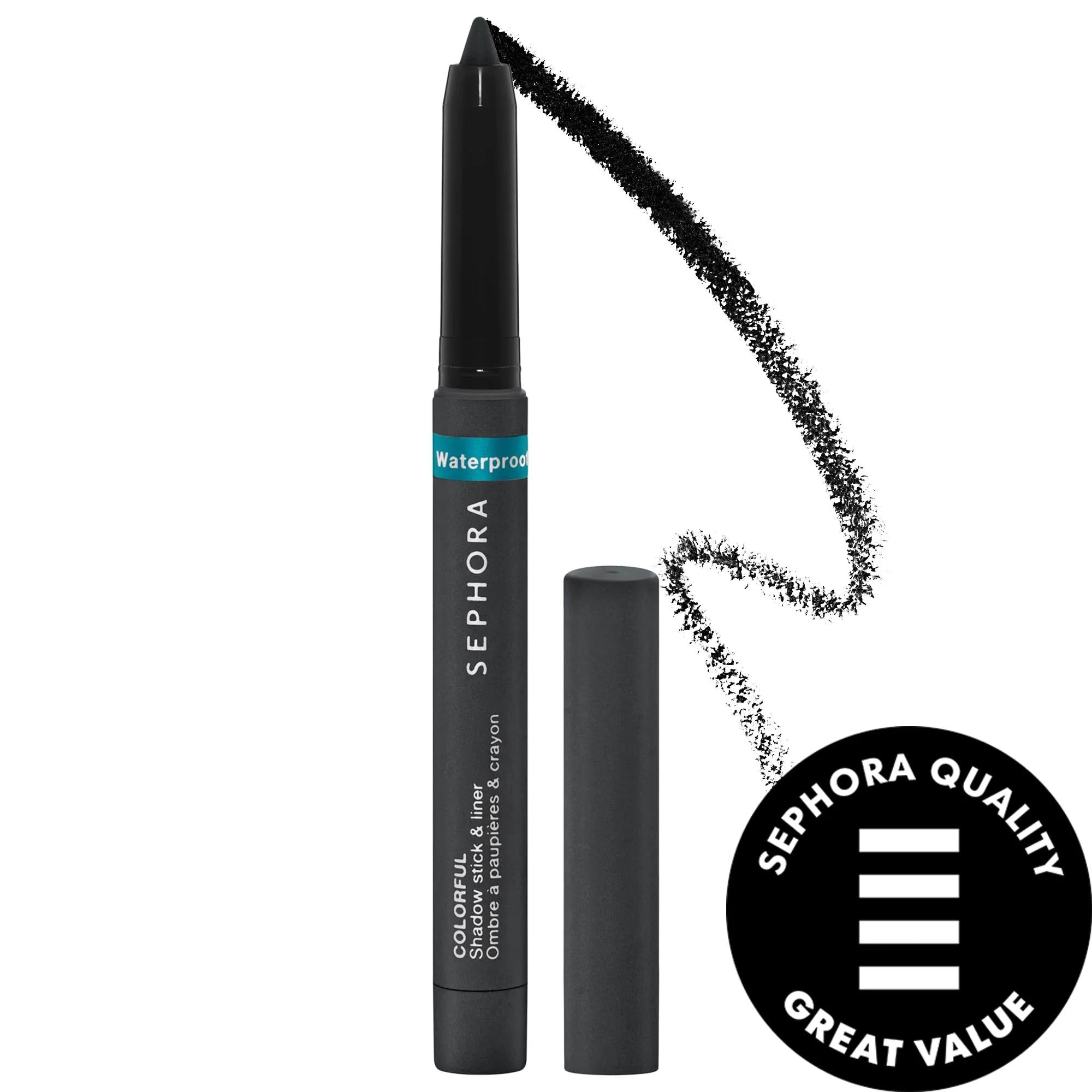 Sephora Colorful Waterproof Eyeshadow & Eyeliner Multi-Stick: Long-Lasting, Smudge-Proof Eye Makeup for All-Day Wear - Matte, Metallic & Smokey Finishes