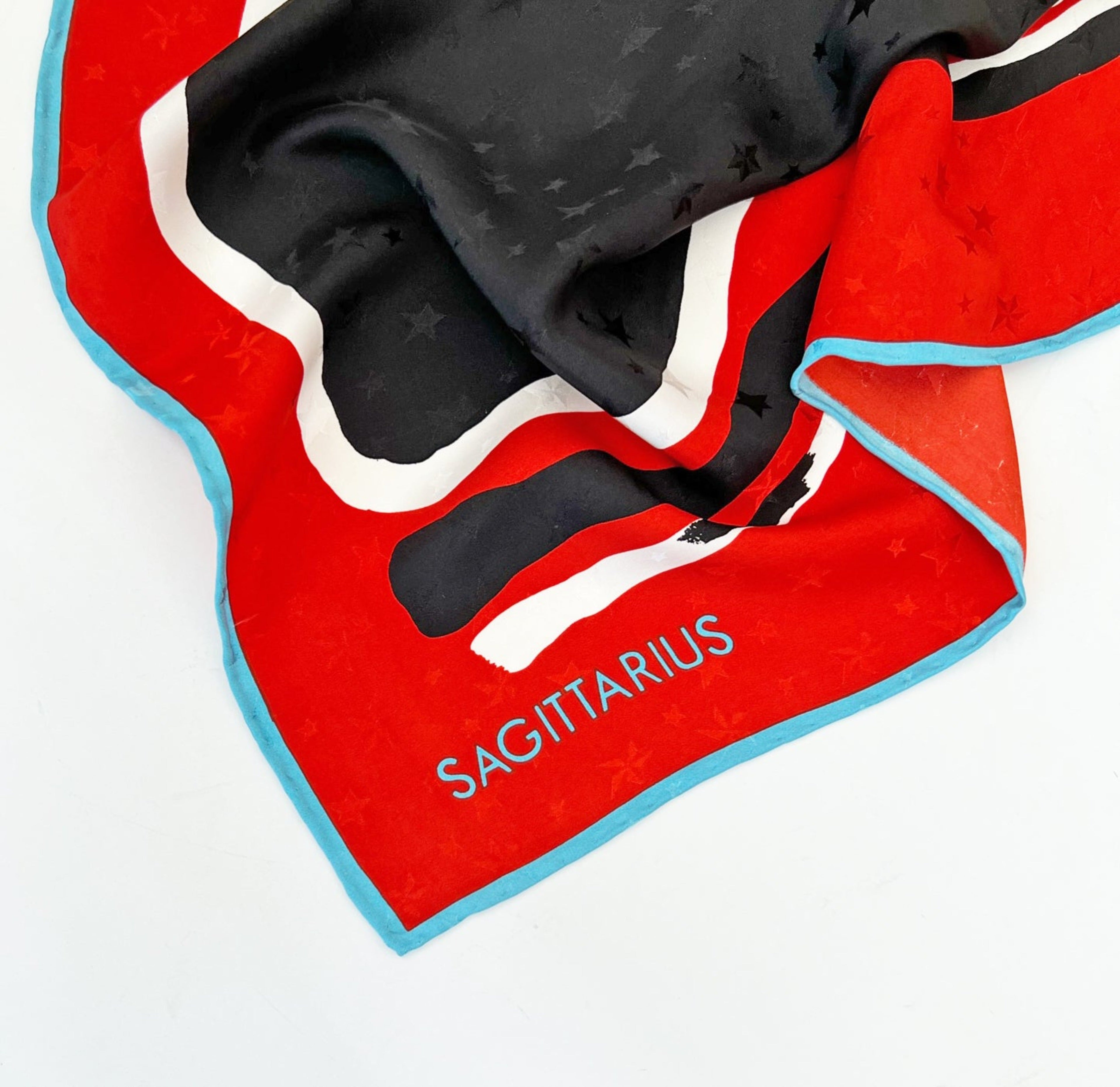 SAGITTARIUS SILK SCARF - CHLOE FREMANTLE