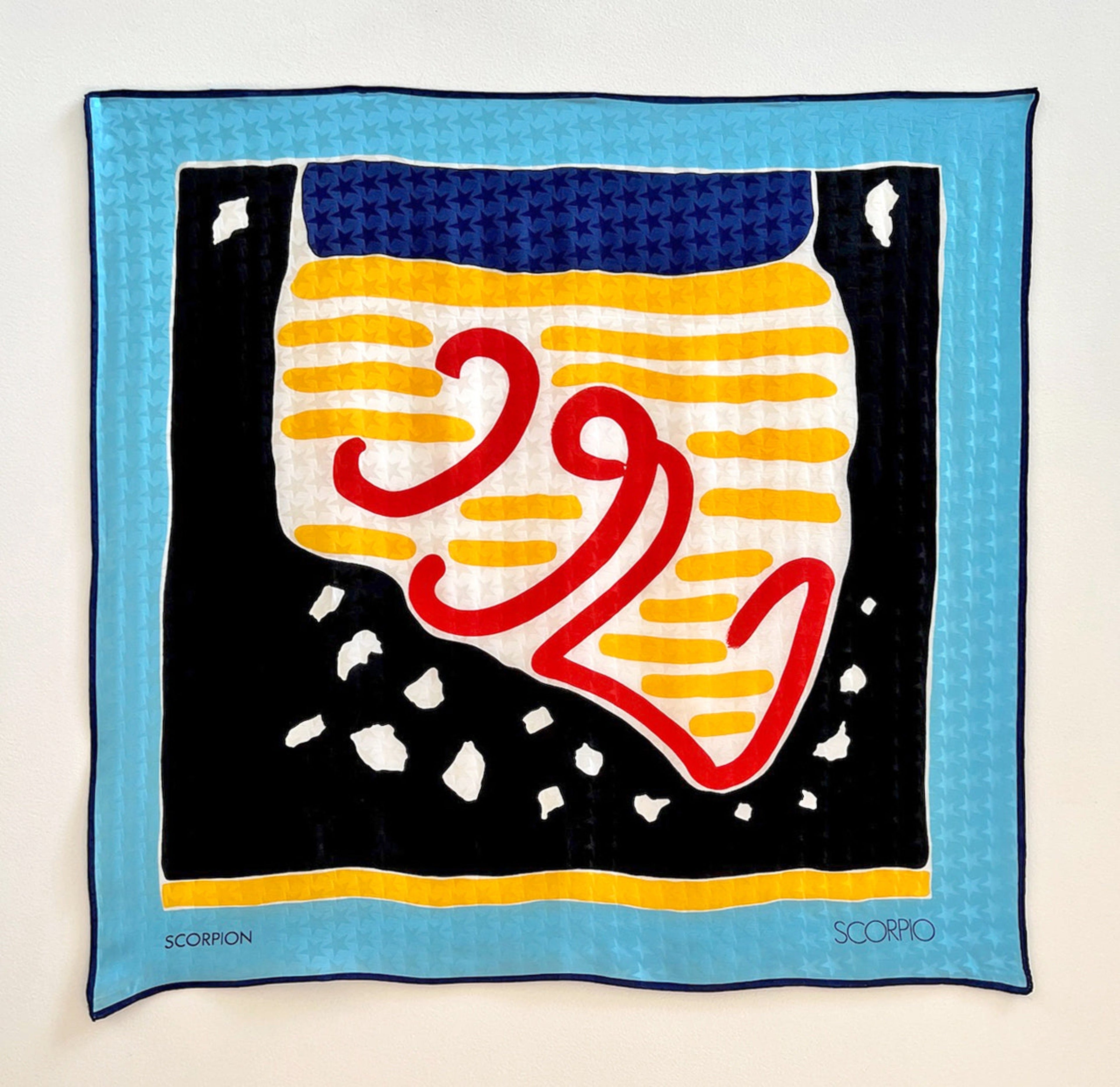 SCORPIO SILK SCARF - CHLOE FREMANTLE