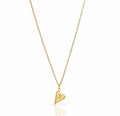 SADIE DAINTY GOLD HEART PENDANT NECKLACE